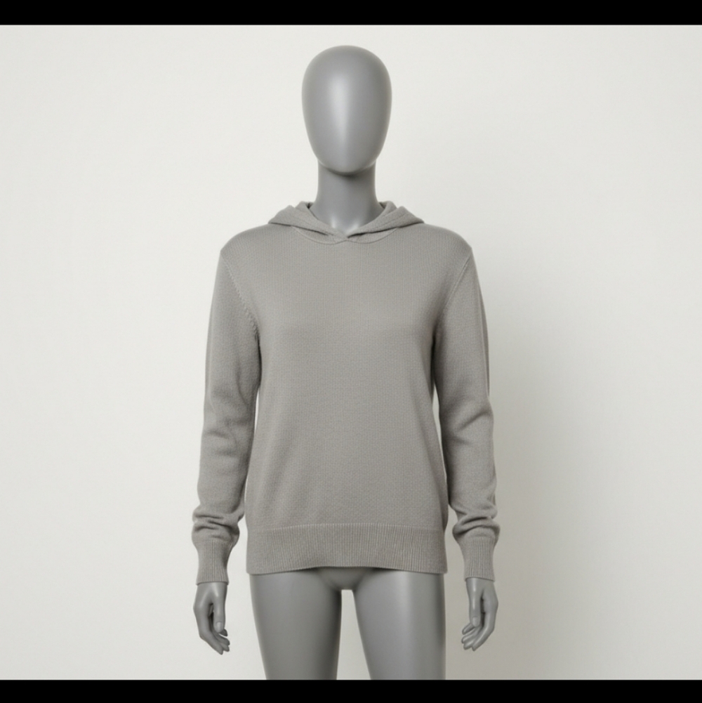 Zara Gray Hooded Sweater